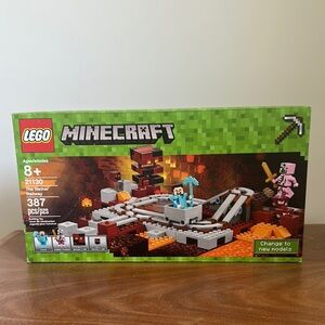 Minecraft Lego The Nether Railway set 21130